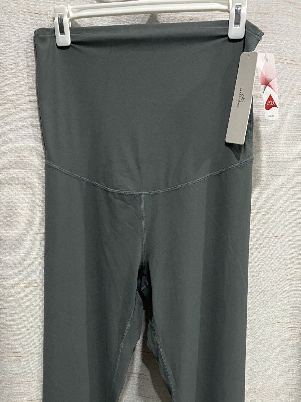 Sunzel Lycra Maternity Leggings Grey Large Womens (266)